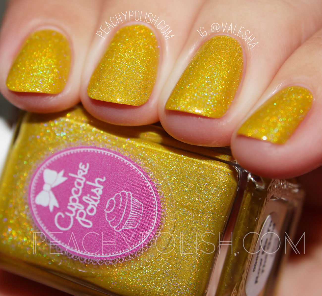 Cupcake Polish Row Me To The Gold | The Olympics Collection Peachy Polish