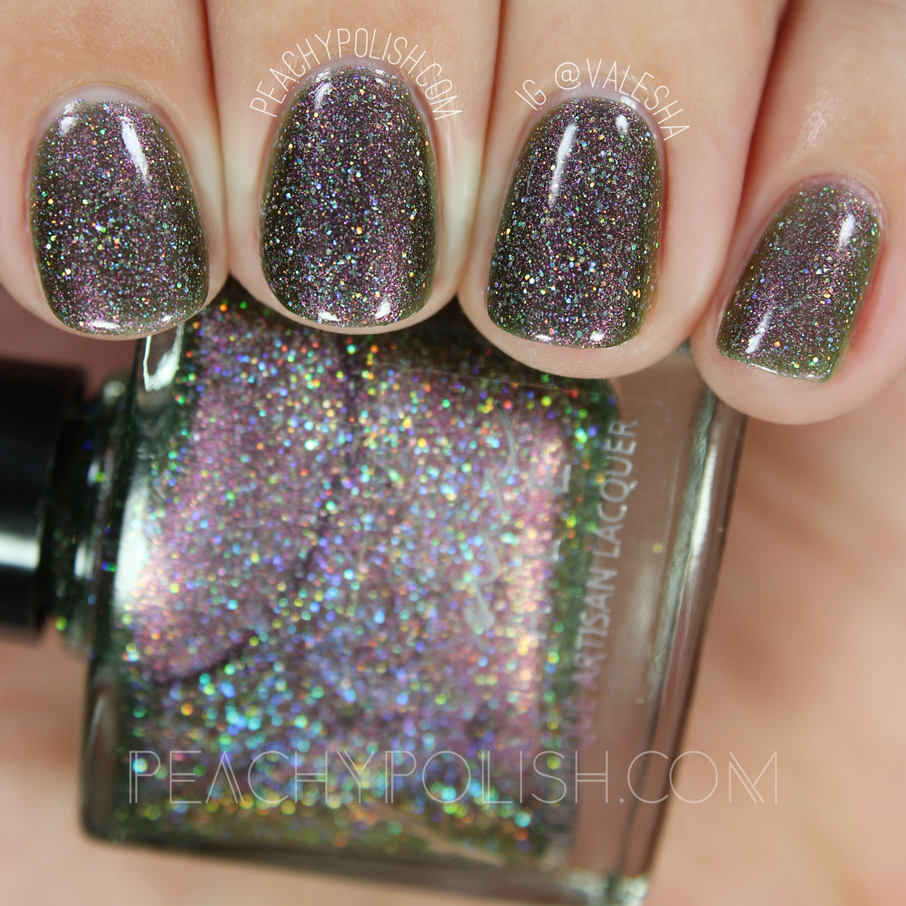 Femme Fatale Cosmetics Floral Rain | Birth Of Venus Collection | Peachy Polish