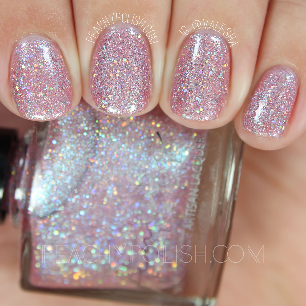 Femme Fatale Cosmetics Heavenly Raiment | Birth Of Venus Collection | Peachy Polish