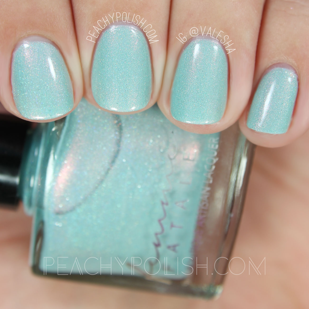 Femme Fatale Cosmetics Upon Seafoam | Birth Of Venus Collection | Peachy Polish