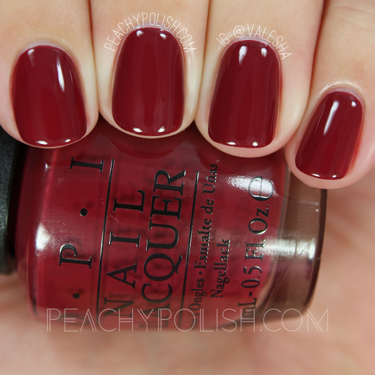 OPI We The Female | Fall 2016 Washington D.C. Collection | Peachy Polish