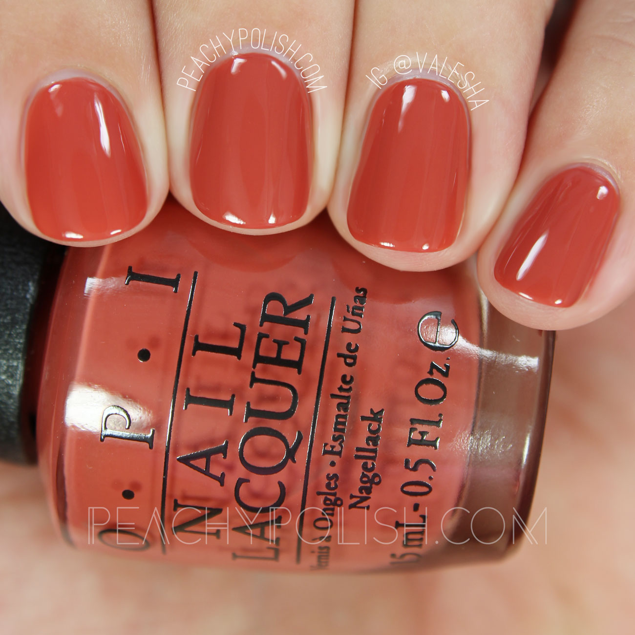 OPI Yank My Doodle | Fall 2016 Washington D.C. Collection | Peachy Polish