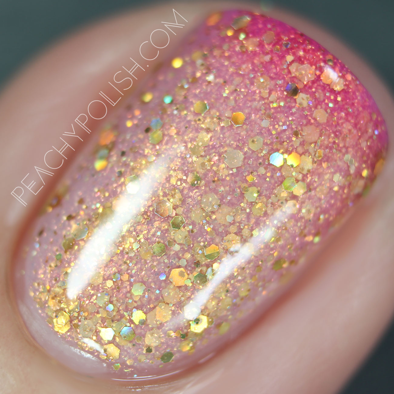 Femme Fatale Cosmetics Clever Girl | Total Recall Collection | Peachy Polish