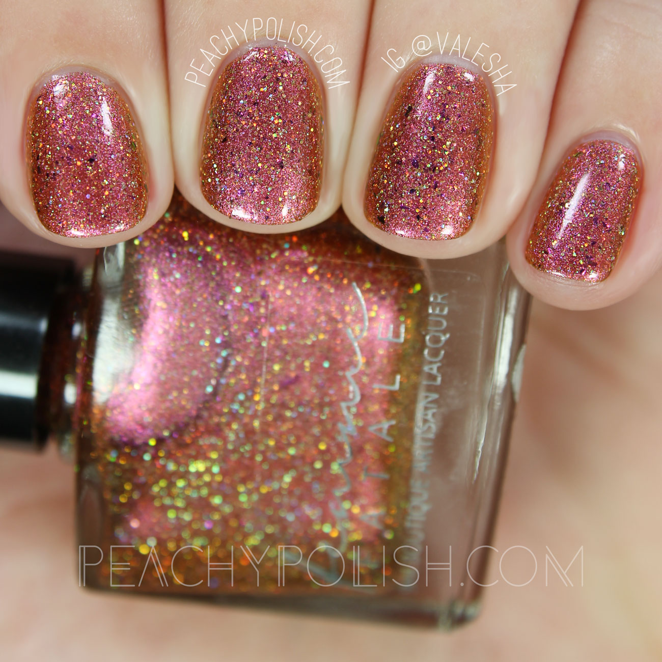 Femme Fatale Cosmetics Welcome To Mars | Total Recall Collection | Peachy Polish
