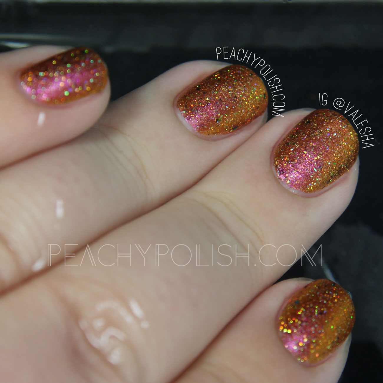 Femme Fatale Cosmetics Welcome To Mars | Total Recall Collection | Peachy Polish