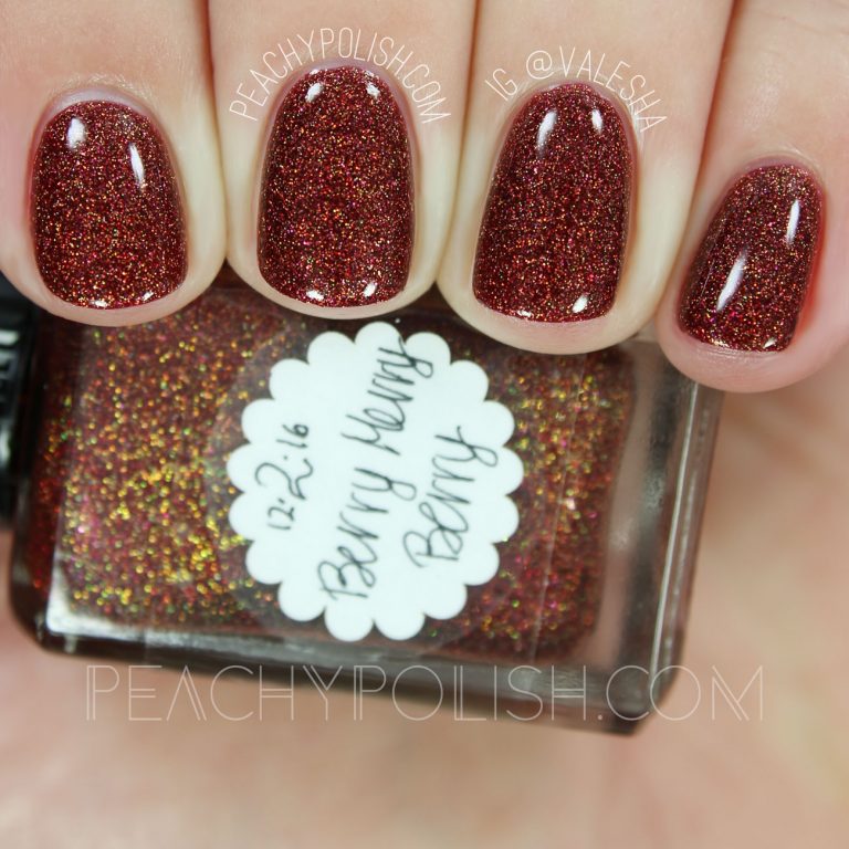 Lynnderella Mondays: Royal Angel, All Hallow’s Gold, Fairy Trees, Berry Merry Berry and The Deer Mother Swatches & Review