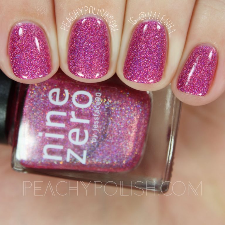 Nine Zero Lacquer: Holiday 2016 Collection + November & December 2016 Polish of The Month Swatches & Review