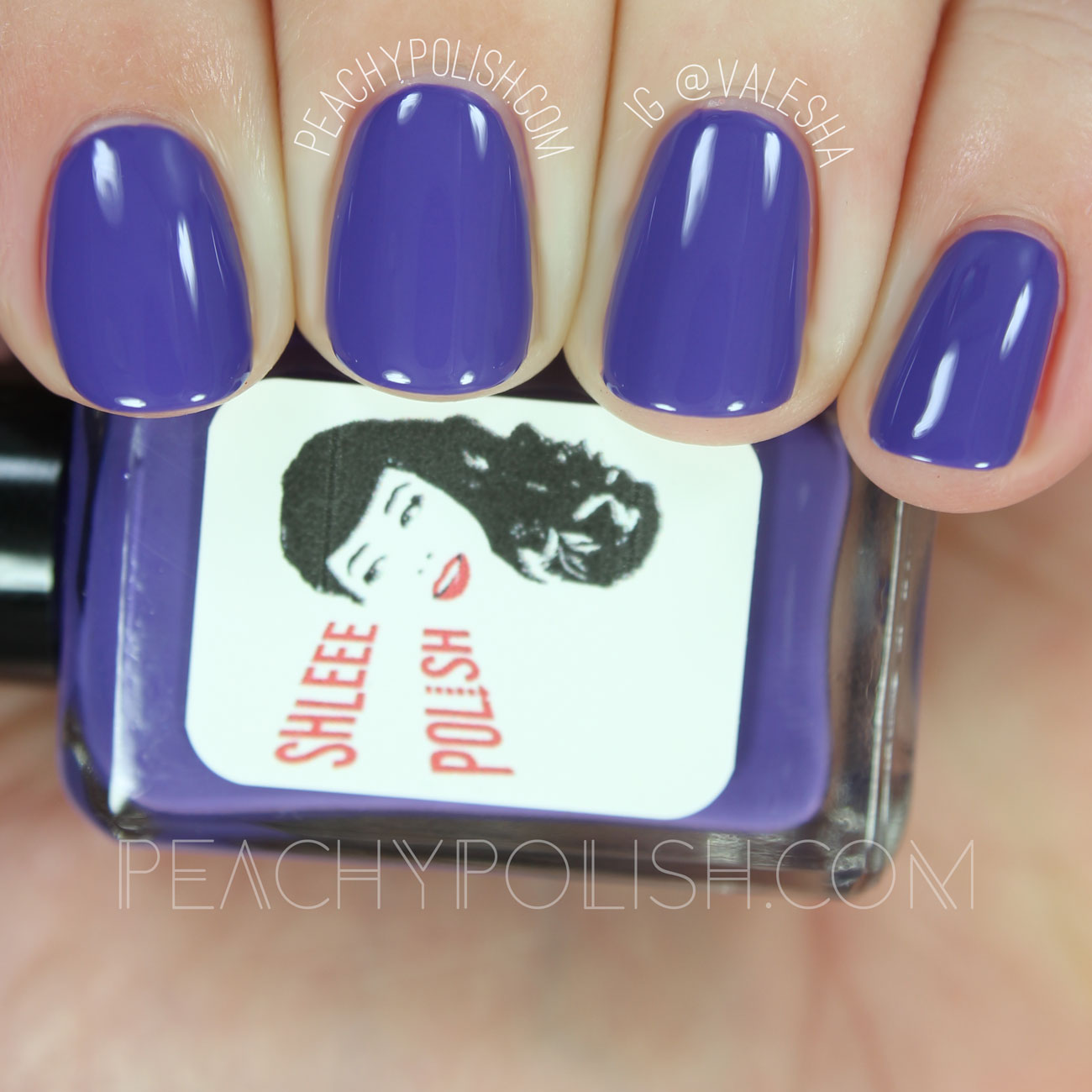 Shleee Polish Grape Day | Peachy Polish