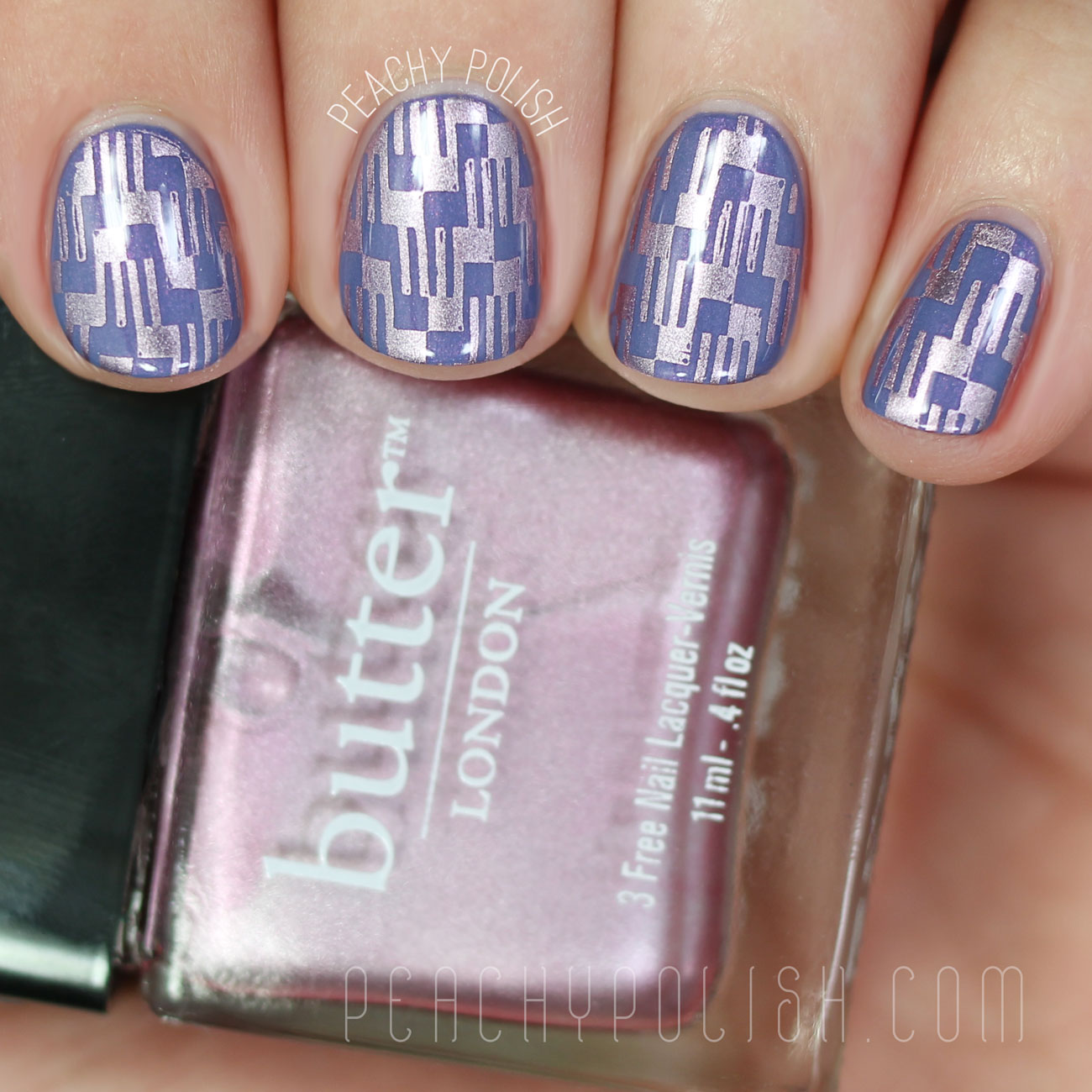 UberChic 17-01 Stamping Plate | Peachy Polish