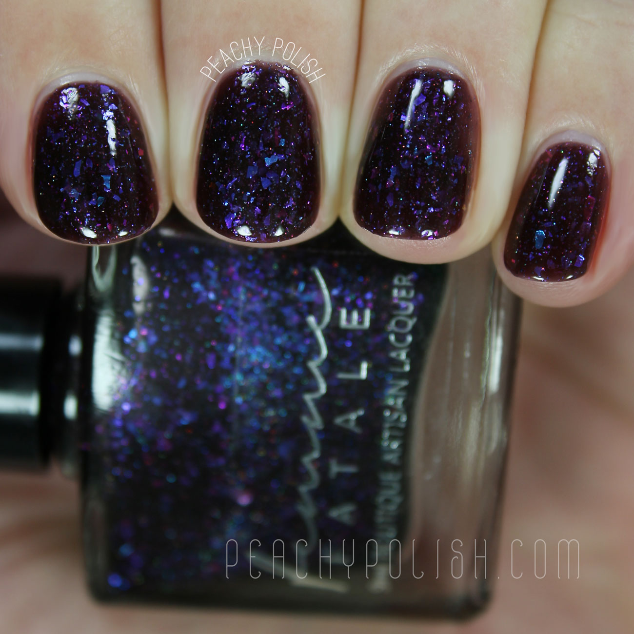 Femme Fatale Cosmetics Celestial Sea | Opalescent Collection | Peachy Polish
