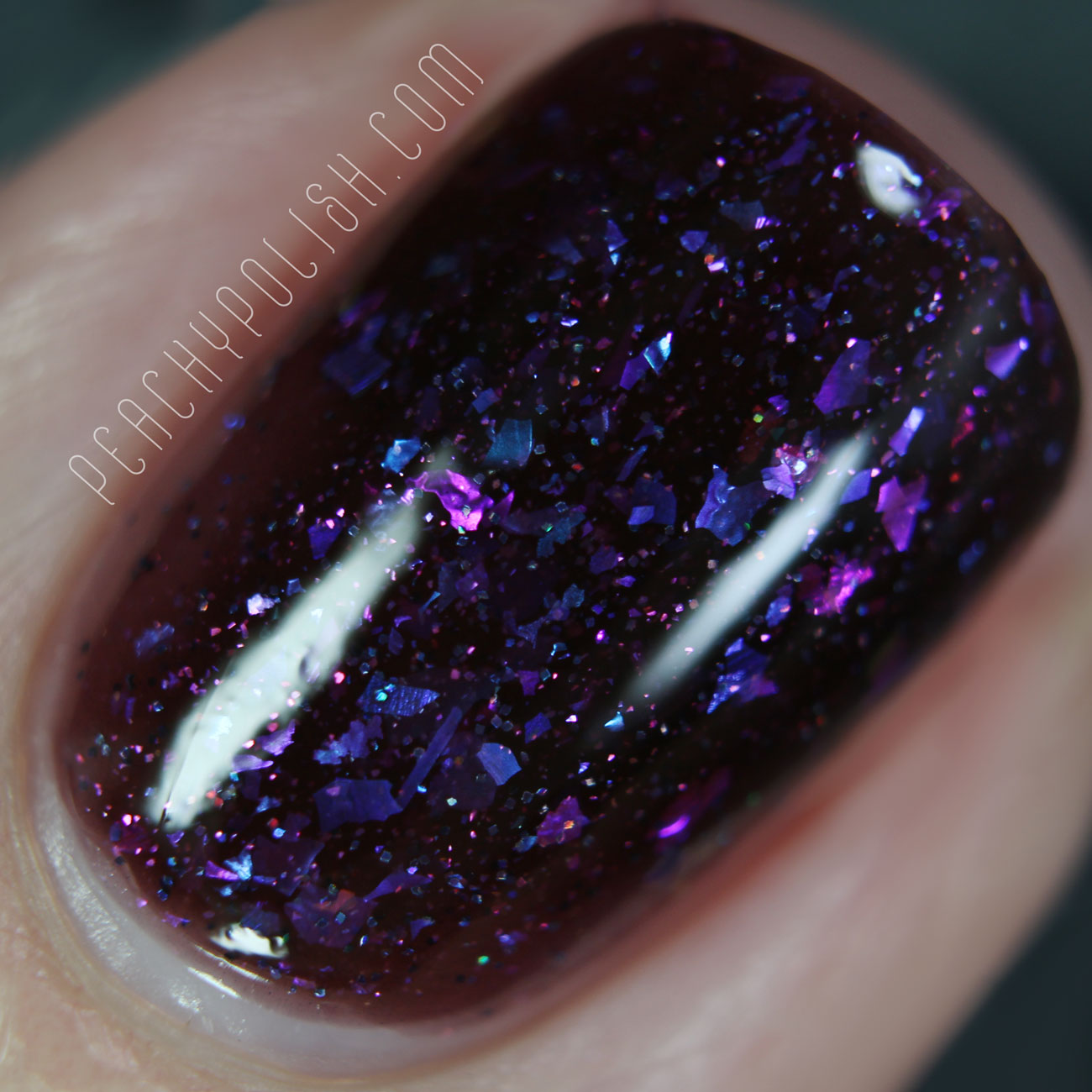 Femme Fatale Cosmetics Celestial Sea | Opalescent Collection | Peachy Polish