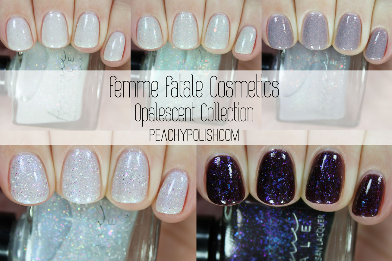 Femme Fatale Cosmetics Opalescent Collection | Peachy Polish