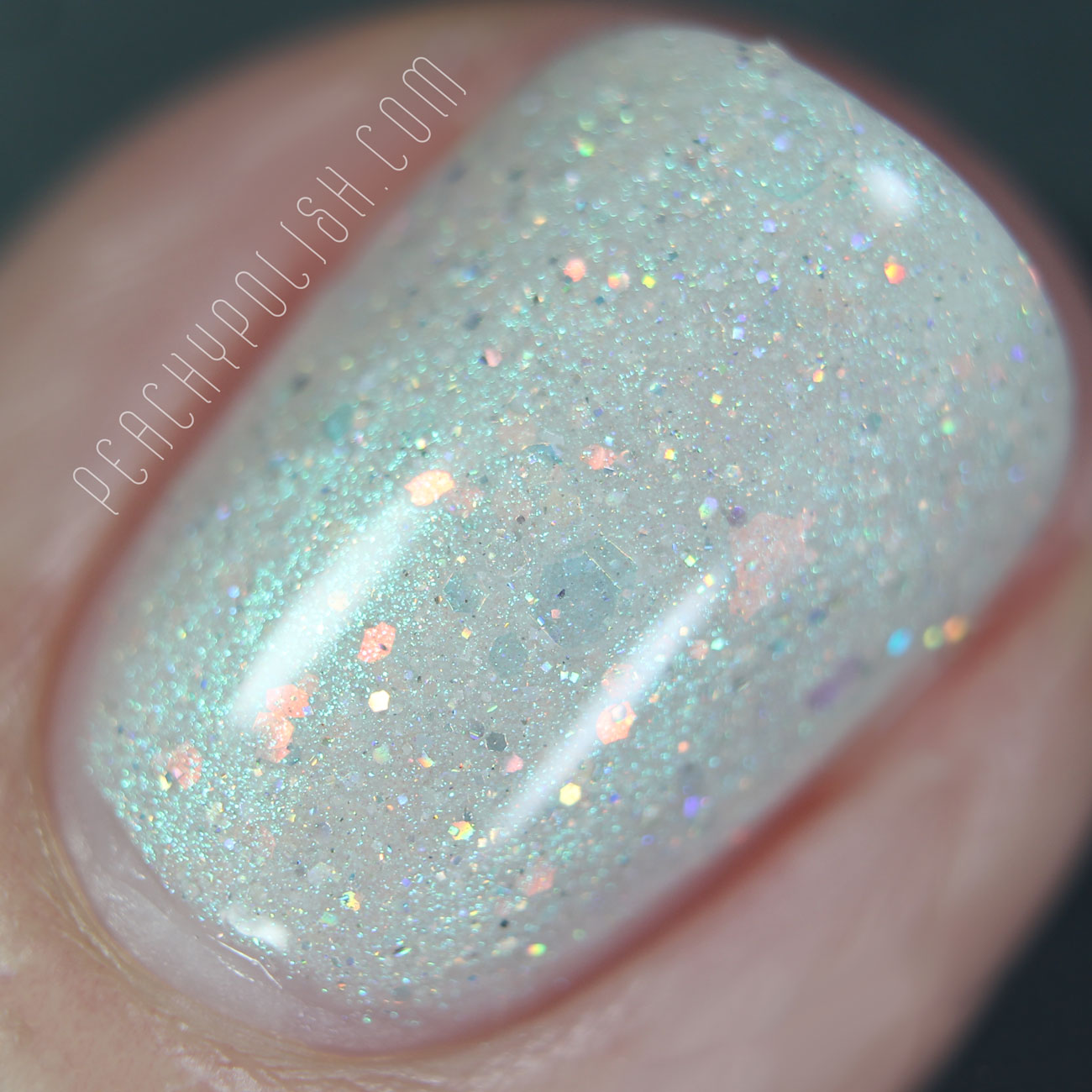 Femme Fatale Cosmetics Glimmerbreath | Opalescent Collection | Peachy Polish