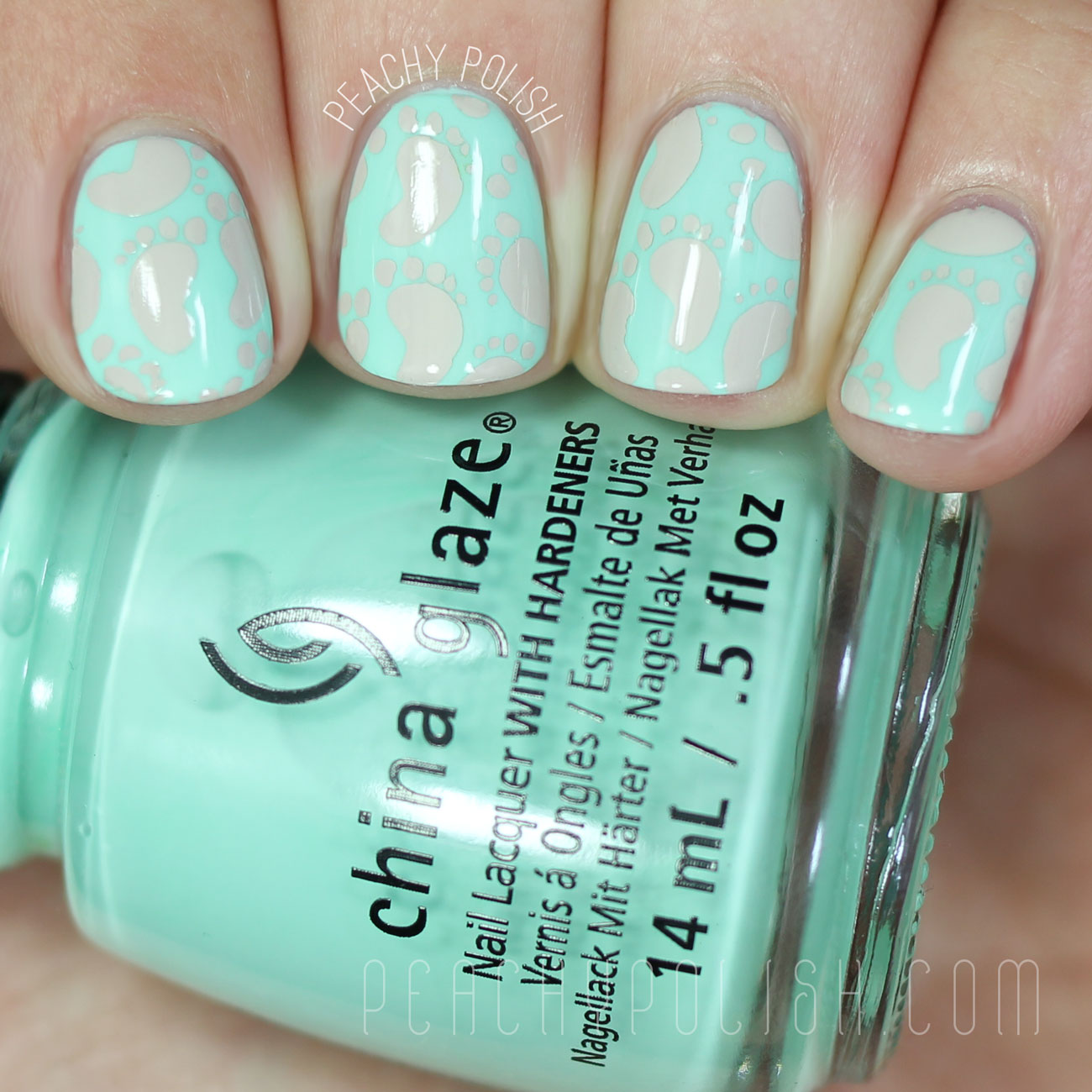 UberChic Little Baby Stamping Plate | Peachy Polish