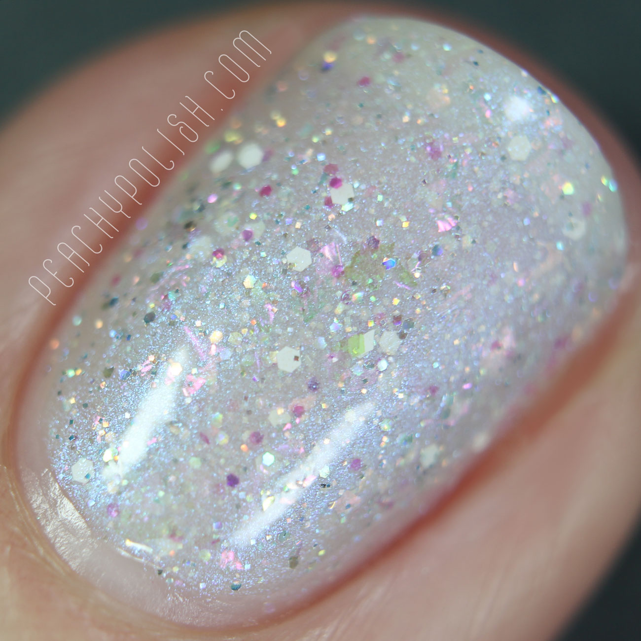 Femme Fatale Cosmetics Starbrains | Opalescent Collection | Peachy Polish
